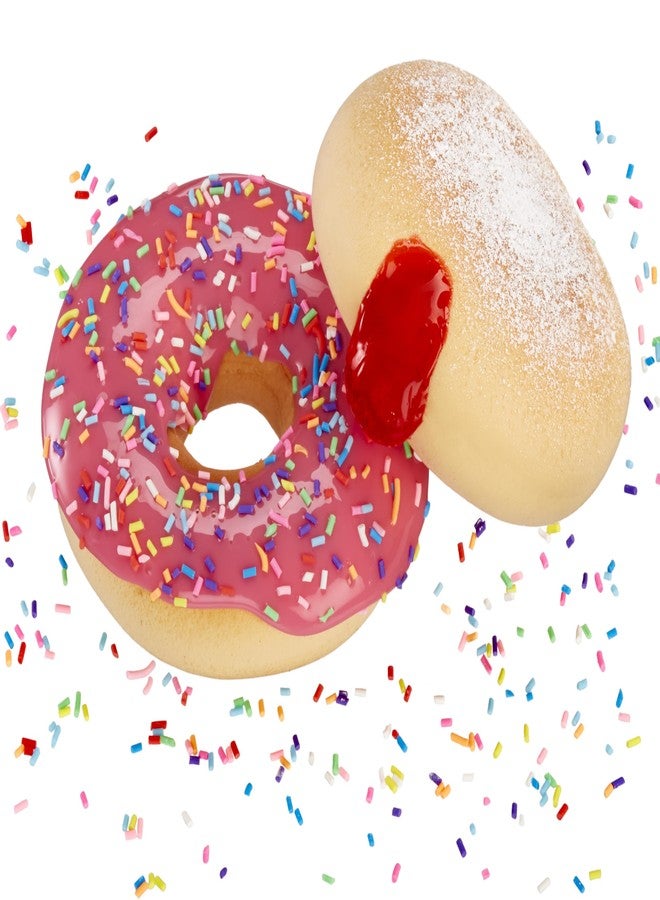 Slime Life Pink Icing Round & Jelly Filled Donuts DIY Slime Kit - Unboxing Ingredients to Make, Smash, and Stretch Your Food Slime, Ages 8+ - Image 2